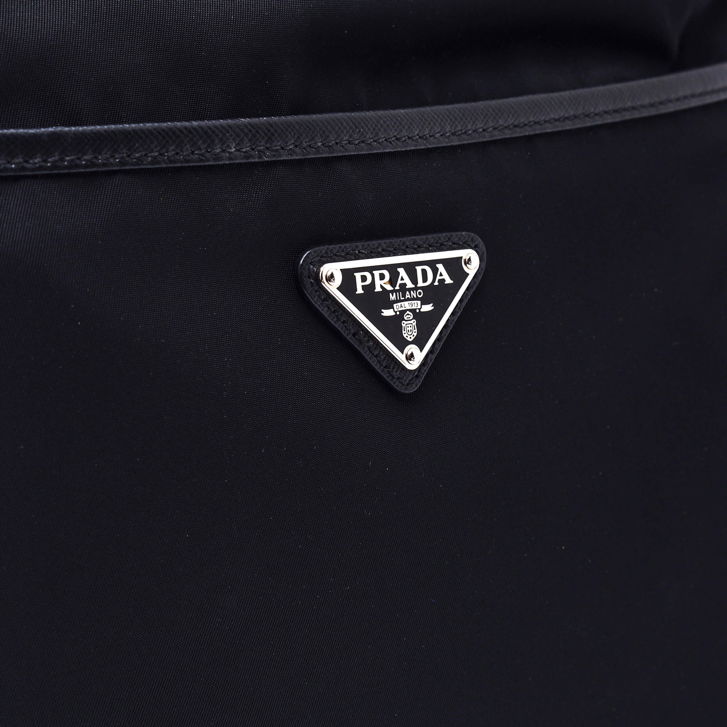 Prada - Black ReNylon Messenger Bag 